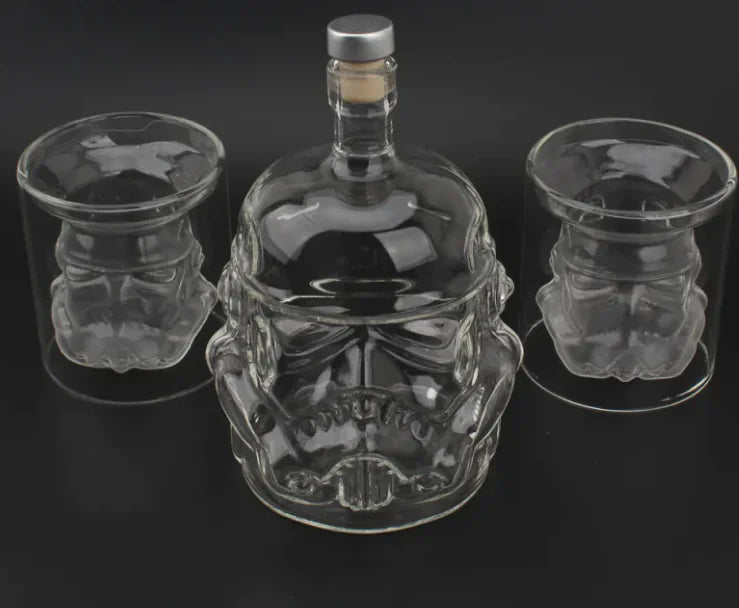 Storm Trooper Borosilicate glass decanter